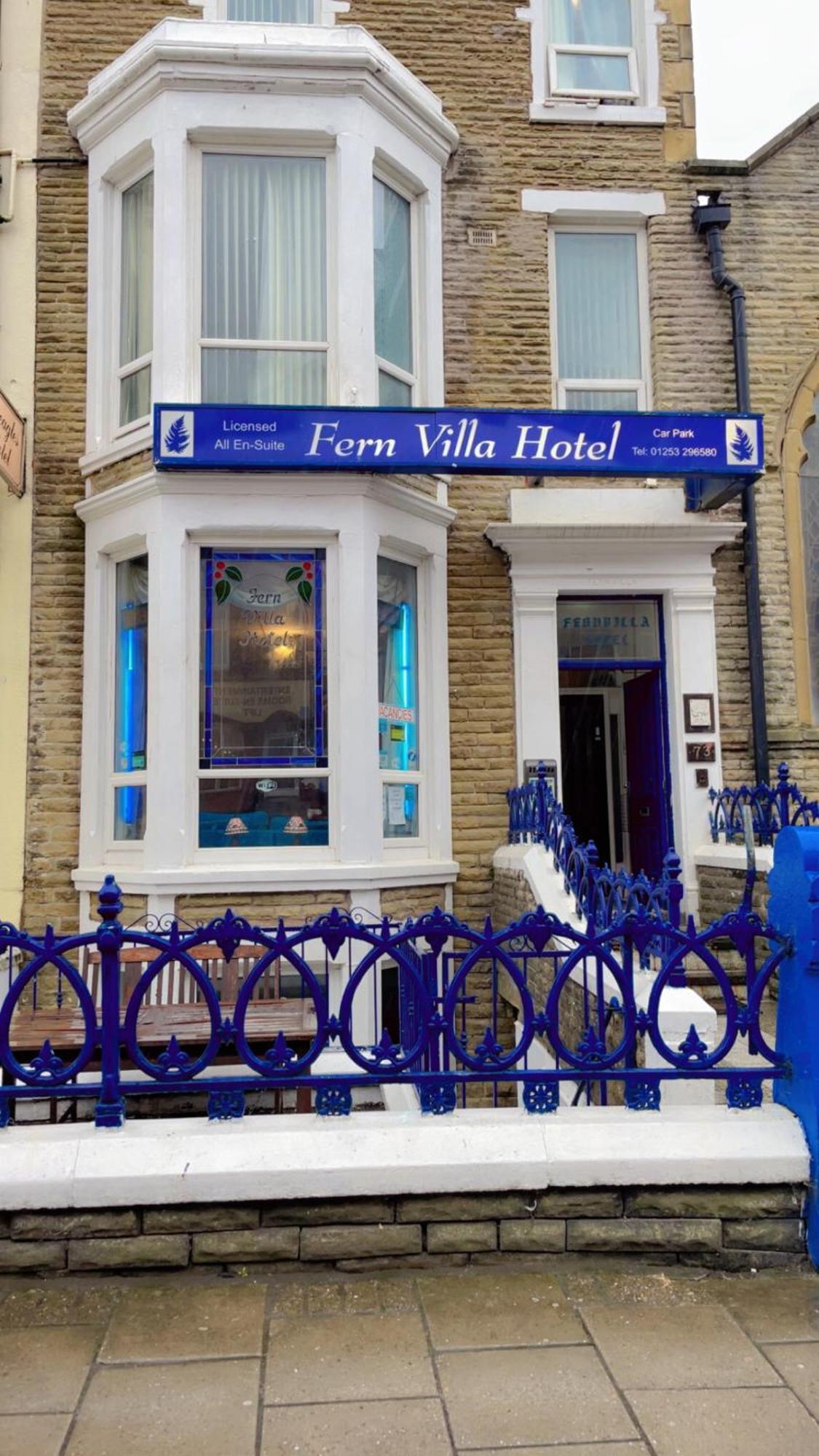 Fern Villa Hotel - Albert Road Blackpool Exteriör bild